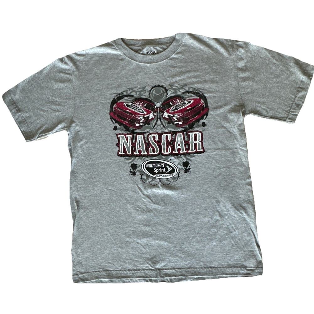 NASCAR Sprint Cup Series Shirt Mens Large Gray Auto Racing NEW Graphic Tee NWOT